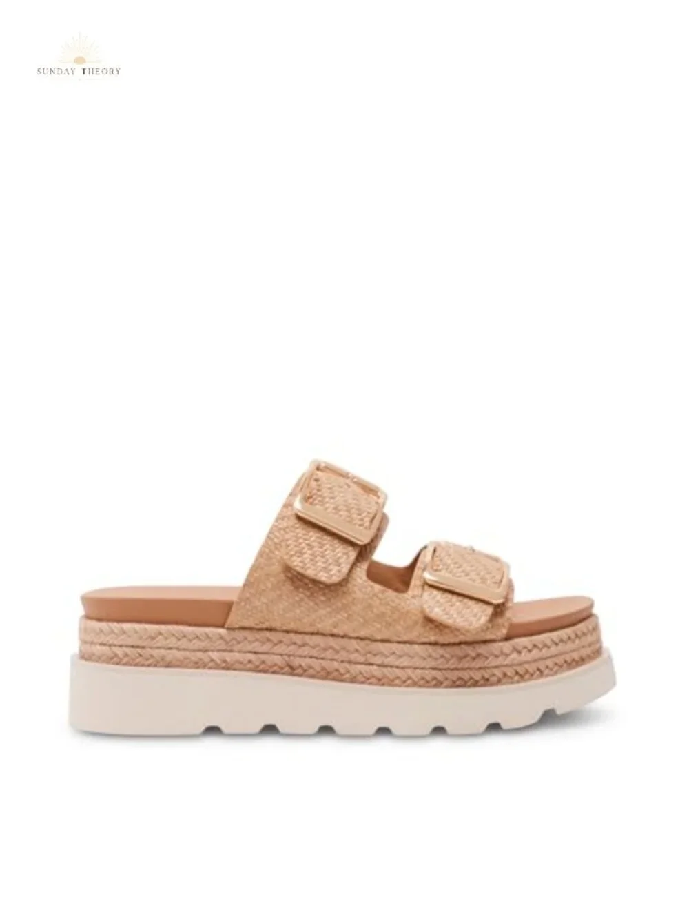 Madden Girl Women's Mythical Platform Sandal Cushioned Footbed Adjustable Straps
